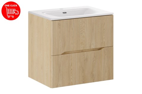 Zestaw meblowy 60cm z umywalką meblową SKY