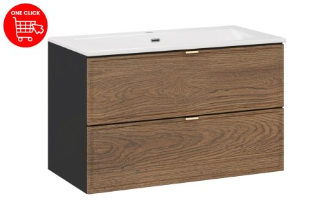 Zestaw meblowy 80cm z umywalką meblową SKY