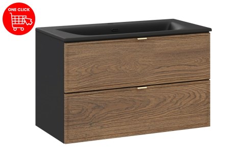 Zestaw meblowy 80cm z umywalką meblową SKY