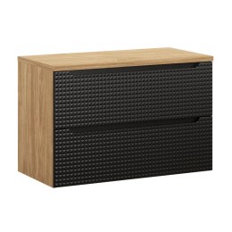 Zestaw meblowy 90cm z blatem Luxor Black