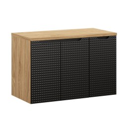 Zestaw meblowy 90cm z blatem Luxor Black