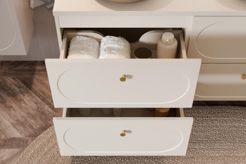 Szafka pod umywalkę 80cm 2 szuflady