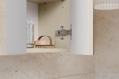 Szafka z lustrem 80cm 2 drzwi