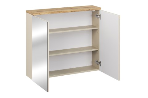 Szafka z lustrem 80cm 2 drzwi