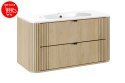 Zestaw meblowy 100cm z umywalką meblową Pure