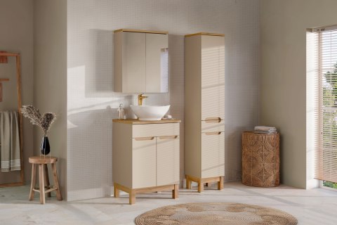 Zestaw meblowy 60cm z blatem i umywalką nablatową Lola