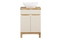 Zestaw meblowy 60cm z blatem i umywalką nablatową Lola