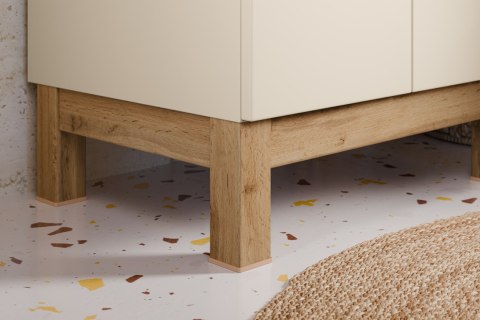 Zestaw meblowy 80cm z blatem i Szafką wysoką