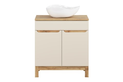 Zestaw meblowy 80cm z blatem i umywalką nablatową Cloud