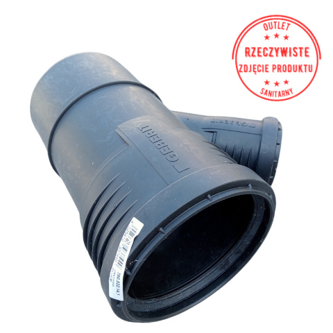 Trójnik Geberit Silent-PP DN110/50, 45° Trójnik Geberit Silent-PP DN110/50, 45°