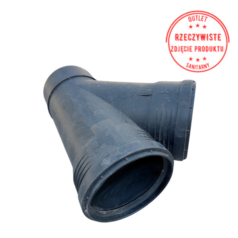Trójnik Geberit Silent-PP DN160/160, 45° Trójnik Geberit Silent-PP DN160/160, 45°