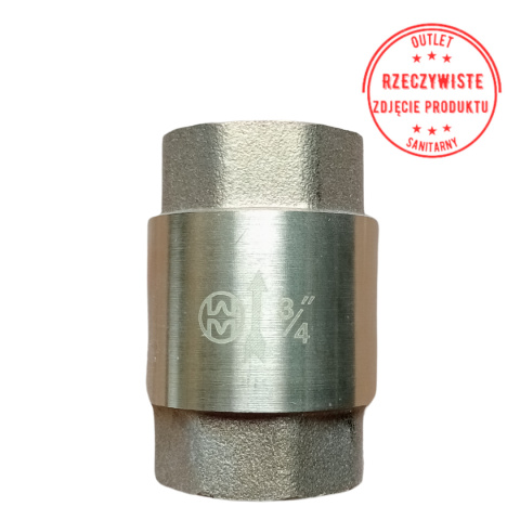 Zawór zwrotny grzybkowy TYCNER DN20 3/4'' Zawór zwrotny grzybkowy TYCNER DN20 3/4''