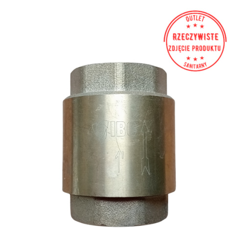 Zawór zwrotny grzybkowy IBO DN25 1'' Zawór zwrotny grzybkowy IBO DN25 1''