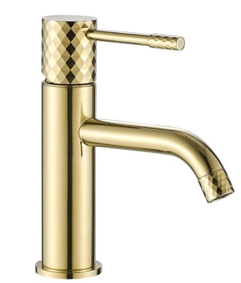 BATERIA UMYWALKOWA LUNGO DIAMOND ZŁOTA NISKA