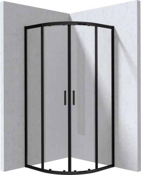 Kabina prysznicowa półokrągła 90x90 cm