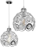 Lampa wisząca sufitowa kryształowa APP207-1C chrom