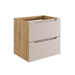 Szafka pod umywalkę 60cm 2 szuflady Ocean Beige
