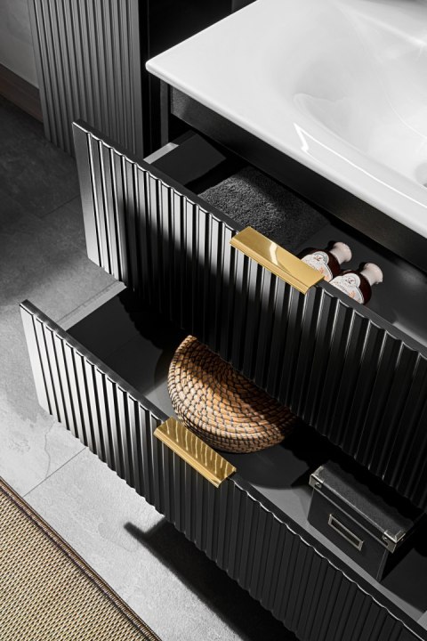 Zestaw meblowy 120cm z blatem i 2 umywalkami nablatowymi Smile Zestaw meblowy 120cm z blatem i 2 umywalkami nablatowymi Smile