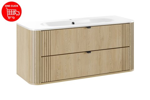 Zestaw meblowy 120cm z umywalką meblową Pure Zestaw meblowy 120cm z umywalką meblową Pure