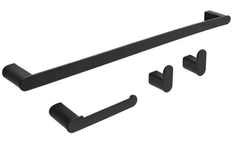 KOMPLET WIESZAKÓW ŁAZIENKOWYCH MATI BLACK KOMPLET WIESZAKÓW ŁAZIENKOWYCH MATI BLACK