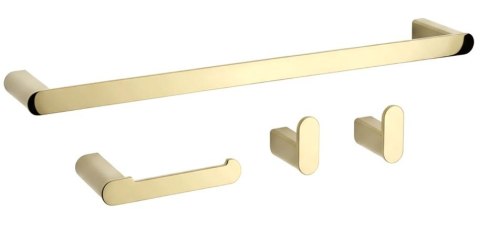 KOMPLET WIESZAKÓW ŁAZIENKOWYCH MATI GOLD KOMPLET WIESZAKÓW ŁAZIENKOWYCH MATI GOLD