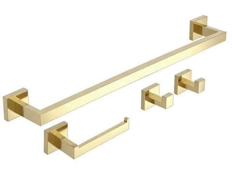 KOMPLET WIESZAKÓW ŁAZIENKOWYCH RIO GOLD KOMPLET WIESZAKÓW ŁAZIENKOWYCH RIO GOLD
