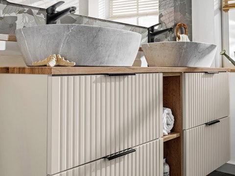 Szafka pod umywalkę 60cm ADEL CASHMERE szuflady Szafka pod umywalkę 60cm ADEL CASHMERE szuflady