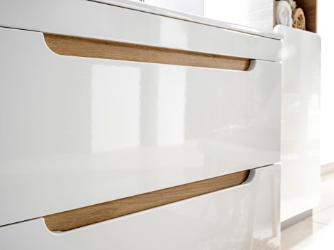 Szafka pod umywalkę nablatową 60cm ARUBA WHITE szuflady COMAD Szafka pod umywalkę nablatową 60cm ARUBA WHITE szuflady COMAD