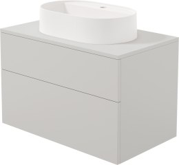 Szafka umywalkowa z umywalką granitową - 55x35 cm