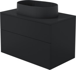 Szafka umywalkowa z umywalką granitową - 55x35 cm