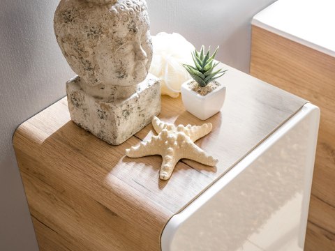 Szafka wysoka ARUBA WHITE