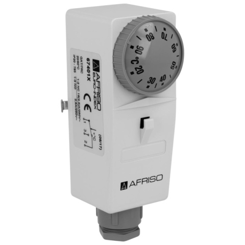 Termostat przylgowy BRC z nastawą zewnętrzną 20-90°C AFRISO
