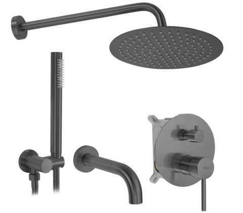 ZESTAW NATRYSKOWO-WANNOWY Z WYLEWKĄ LUNGO TYTAN ZESTAW NATRYSKOWO-WANNOWY Z WYLEWKĄ LUNGO TYTAN