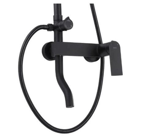 ZESTAW NATRYSKOWY MY1902-77B STORM CZARNY ZESTAW NATRYSKOWY MY1902-77B STORM CZARNY