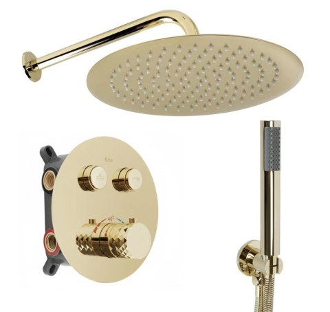 ZESTAW NATRYSKOWY PODTY LUNGO DIAMOND ZŁOTY TERMOS ZESTAW NATRYSKOWY PODTY LUNGO DIAMOND ZŁOTY TERMOS