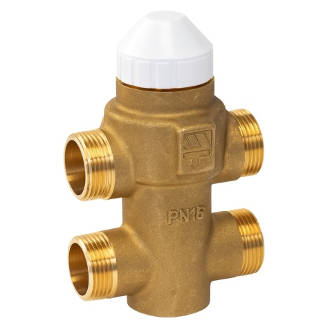 Zawór 3-drogowy z obejściem PN16, płaskouszczelniany 3/4'' (DN20) WATTS