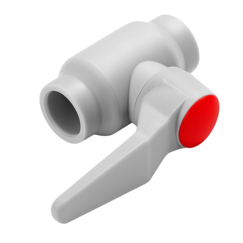 Zawór kulowy PP zgrzewany PN20 d25 DETAL-MET Zawór kulowy PP zgrzewany PN20 d25 DETAL-MET