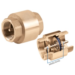 Zawór zwrotny z mosiężnym grzybkiem PHA-020 1/2'' (DN15) PERFEXIM