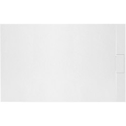 BRODZIK BAZALT WHITE 80x120 + SYFON