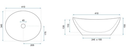 UMYWALKA SOFIA SAVANA MATT - NABLATOWA