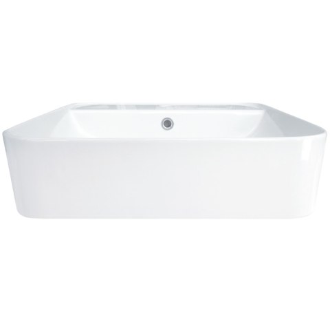 Umywalka ceramiczna nablatowa/ścienna z miejscem na baterię