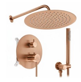 ZESTAW PODTYNKOWY JS-7029BRG FOSS CLIF MIEDŹ SZCZO