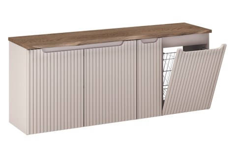 Zestaw meblowy NOVA CASHMERE 140cm z blatem Nature Zestaw meblowy NOVA CASHMERE 140cm z blatem Nature