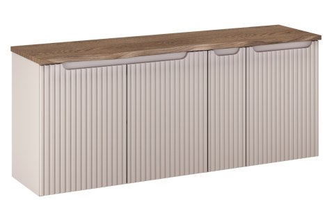 Zestaw meblowy NOVA CASHMERE 140cm z blatem Nature Zestaw meblowy NOVA CASHMERE 140cm z blatem Nature