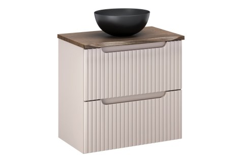 Zestaw meblowy NOVA CASHMERE 60cm z blatem i umywalką nablatową Domi Zestaw meblowy NOVA CASHMERE 60cm z blatem i umywalką nablatową Domi