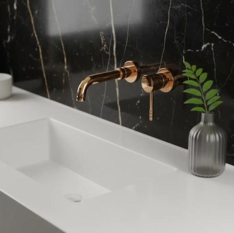 BATERIA UMYWALKOWA PODTYN LUNGO DIAMOND MIEDŹ + BO