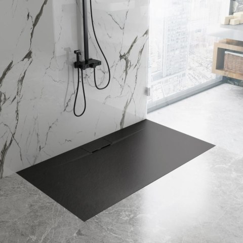 BRODZIK BAZALT LONG BLACK 90x120 + SYFON