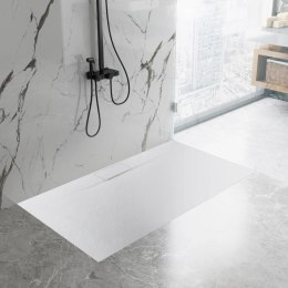 BRODZIK BAZALT LONG WHITE 90x120 + SYFON