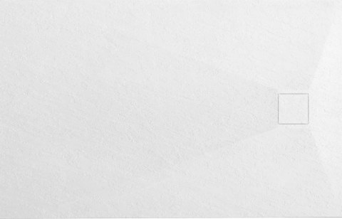 BRODZIK MAGNUM WHITE 80x120 + SYFON