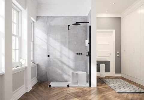 BRODZIK MAGNUM WHITE 80x120 + SYFON